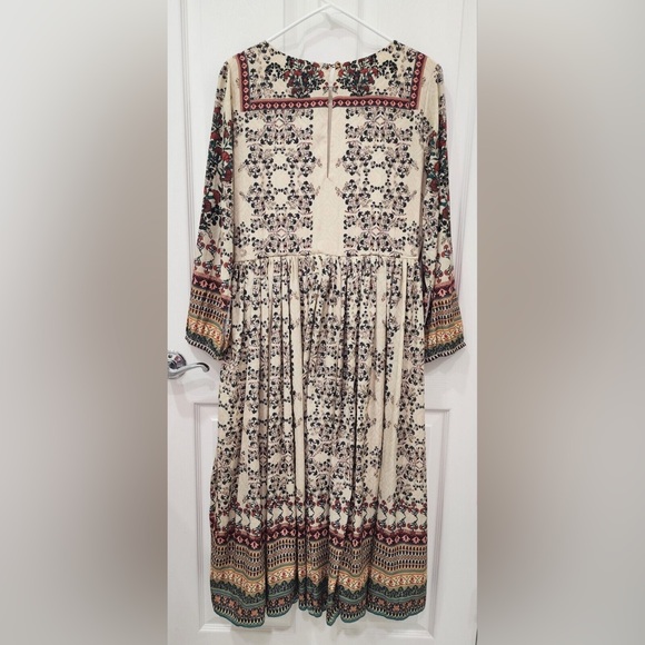Bhanuni By Jyoti Far Fields MIDI Dress Anthropologie - Picture 3 of 7